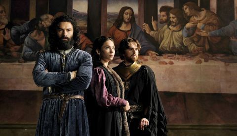 Aidan Turner, un Leonardo da Vinci marginal y homosexual en la serie de RTVE