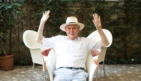 Hans Magnus Enzensberger, 2008 / Archivo.