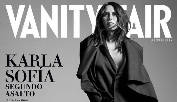 Karla Sofía Gascón, portada de Vanity Fair octubre