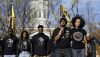 University of Missouri students at a 2015 rally to demand the college president’s resignation amid allegations of racism on campus. AP Photo/Jeff Roberson
