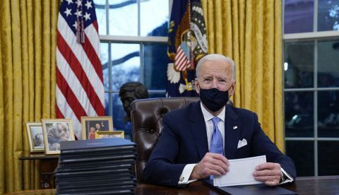 El presidente de EE.UU. Joe Biden. 