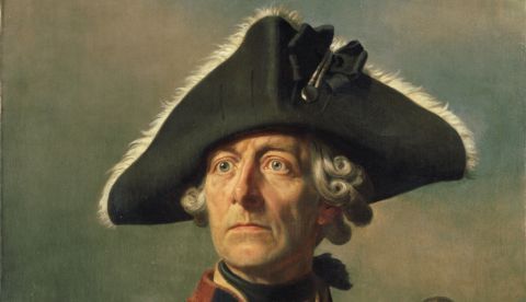 Federico II en 1763 / Wikipedia