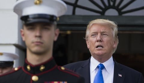 El presidente de Estados Unidos, Donald J. Trump, en la Casa Blanca en Washington, DC, Estados Unidos, en una imagen de archivo.