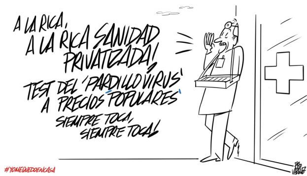 “Sanidad privatizada”