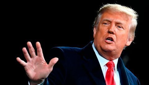 El expresidente estadounidense Donald Trump en una imagen de archivo.