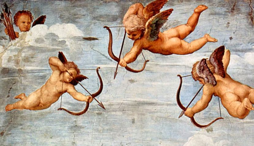 Fresco de la Villa Farnèse: Triunfo de Galatea, de Rafael. Wikimedia Commons
