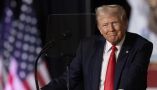 Donald Trump at a rally in Harrisburg, Pennsylvania, on July 31. Michael Reynolds / EPA