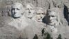 The sculpture of U.S. presidents George Washington, Thomas Jefferson, Theodore Roosevelt and Abraham Lincoln towers over the Black Hills at Mount Rushmore, near Keystone, S.D. Scott Olson/Getty Images News via Getty Images