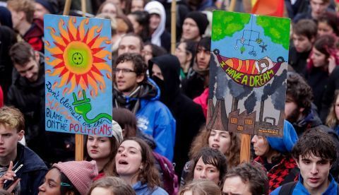 La pandemia no debería hacer olvidar el gran reto generacional del clima/EFE/EPA/STEPHANIE LECOCQ
