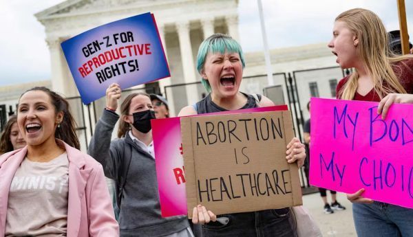 Young people in the U.S. are growing up in a very different world today than before the fall of Roe. Jim Watson/AFP via Getty Images