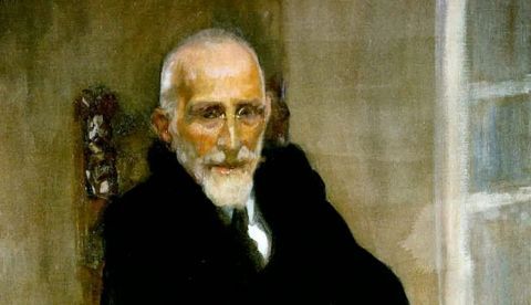 Gumersindo de Azcárate pintado por Joaquín Sorolla