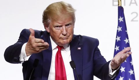 Donald Trump en una imagen de archivo.