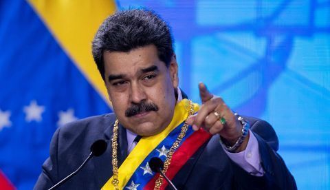 En la imagen el presidente de Venezuela, Nicolás Maduro. / Archivo.