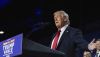 Donald Trump speaks to supporters early on the morning of Nov. 6, 2024. AP Photo/Evan Vucci