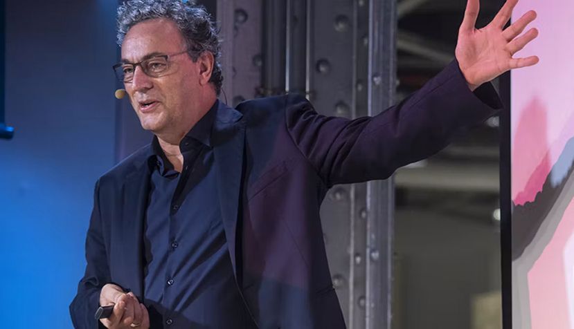 Gerd Leonhard, en una charla en Espacio Fundación Telefónica. Revista Telos-Fundación Telefónica.