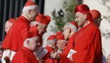New cardinals at St. Peter’s Square at the Vatican on Sept. 30, 2023. AP Photo/Riccardo De Luca