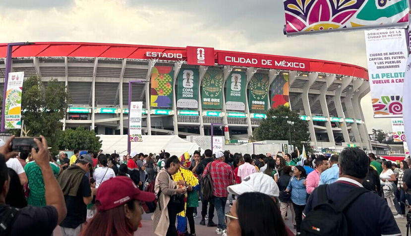Exterior del Estadio Azteca de Ciudad de México el día el pasado 11 de junio, día en que fue inagurada la Copa Mundial 2026. vicbocanegra/Shutterstock