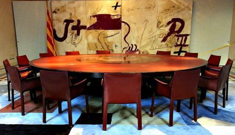 Sala Antoni Tàpies. Palau de la Generalitat.
