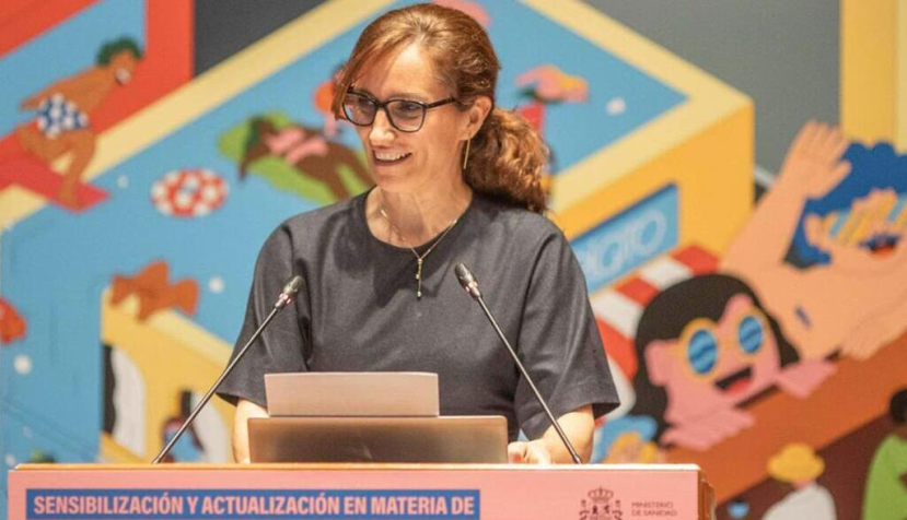 La ministra de Sanidad, Mónica García, clausura la "Jornada de sensibilización y actualización en materia de infecciones de transmisión sexual (ITS)". / © lamoncloa.gob.es. Ministerio de la Presidencia.