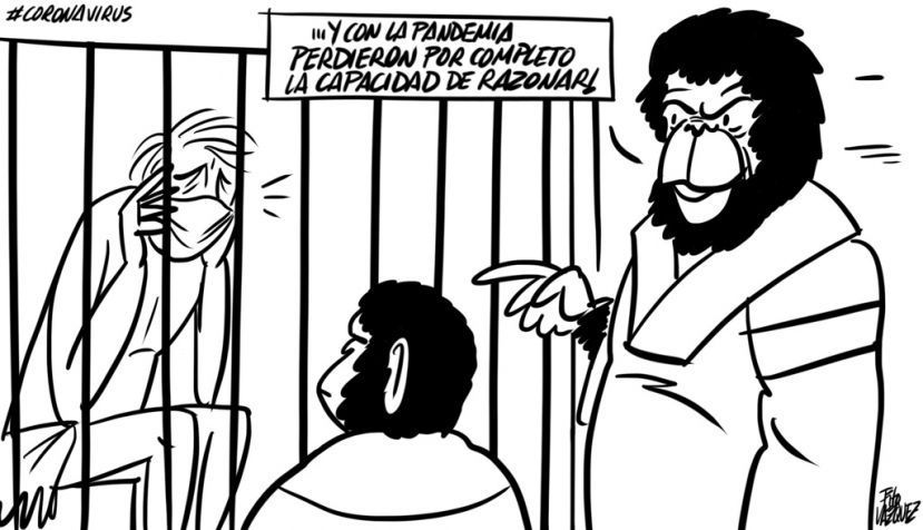 “Coronavirus, año 3978 (El planeta de los simios)”
