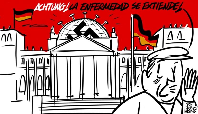 “Idioten Virus (asalto al Reichstag)”