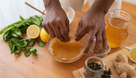 Preparación de kombucha. ViJpeg/Shutterstock