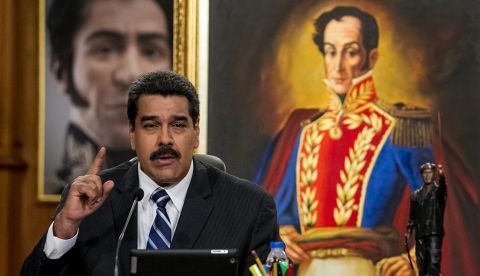 El presidente de Venezuela, Nicolás Maduro, en una imagen de archivo.