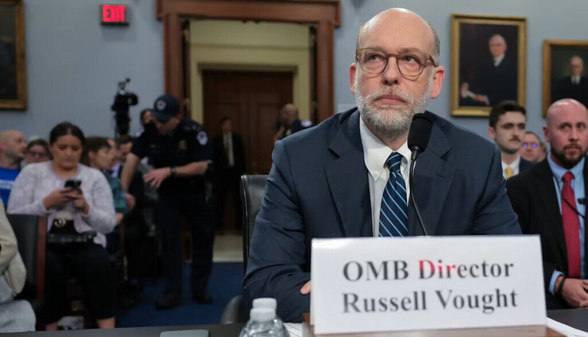 Office of Management and Budget Director Russell Vought’s agency is behind this drive to shake up federal grantmaking. Kayla Bartkowski/Getty Images