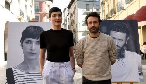 El director cinematográfico Rodrigo Sorogoyen y la guionista Isabel Peña. EFE/JAVIER BLASCO/Archivo