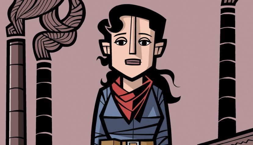 Un cómic rescata la intensa historia de La Jabalina, fusilada con solo 25 años