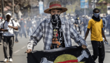 Le mouvement Gen Z a contraint à la démission le président de la république de Madagascar Andry Rajoelina, en octobre 2025, qui a dû fuir le pays. Luis Tato/AFP