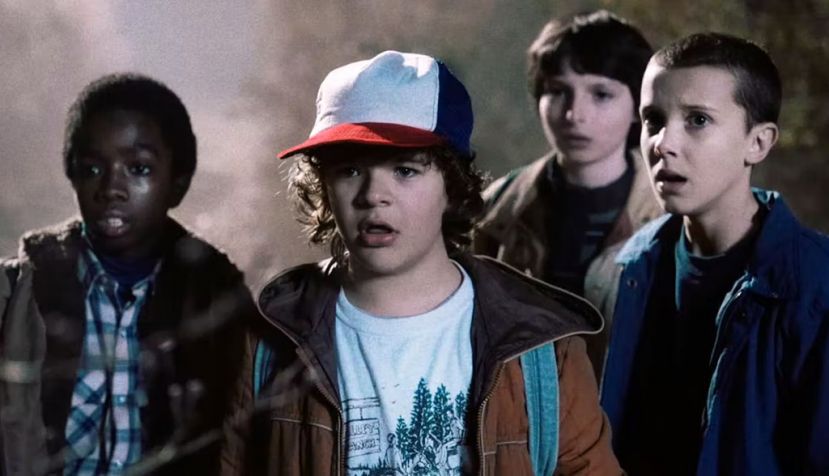 Fotograma de ‘Stranger Things’. Filmaffinity