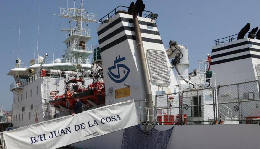 El buque sanitario 'Juan de la Cosa', del Instituto Social de la Marina, que se podría visitar los días 22 y 23 de mayo de 2026 dentro de los actos de esta iniciativa. / © lamoncloa.gob.es. Ministerio de la Presidencia.