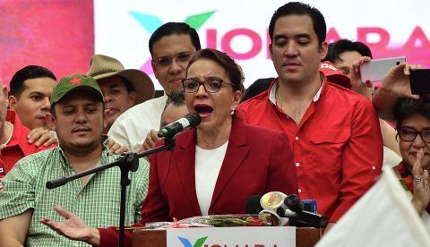 Xiomara Castro.