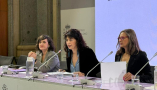 La ministra de Igualdad, Ana Redondeo, durante su intervención. / © lamoncloa.gob.es. Ministerio de la Presidencia.