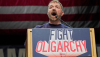 Graham Platner, Democratic candidate for U.S. Senate, speaks at an event hosted by U.S. Sen. Bernie Sanders in Orono, Maine, on May 24, 2026. AP Photo/Robert F. Bukaty