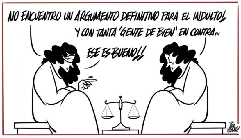 "Justicia e indulto"