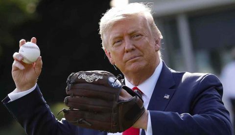 El expresidente de EE.UU. Donald Trump en una imagen de archivo.