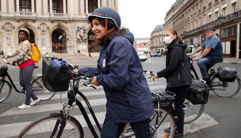 La Alcaldesa de París, Anne Hidalgo, en una imagen de archivo.