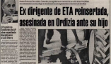 Portada del diario ‘El Correo’ (11 de septiembre de 1986). Diario 'El Correo'., FAL