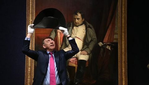 Subastan una carta y objetos personales de Napoleón en Londres