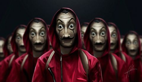 “La casa de papel” da pistas sobre su final: Fuego y una banda acorralada