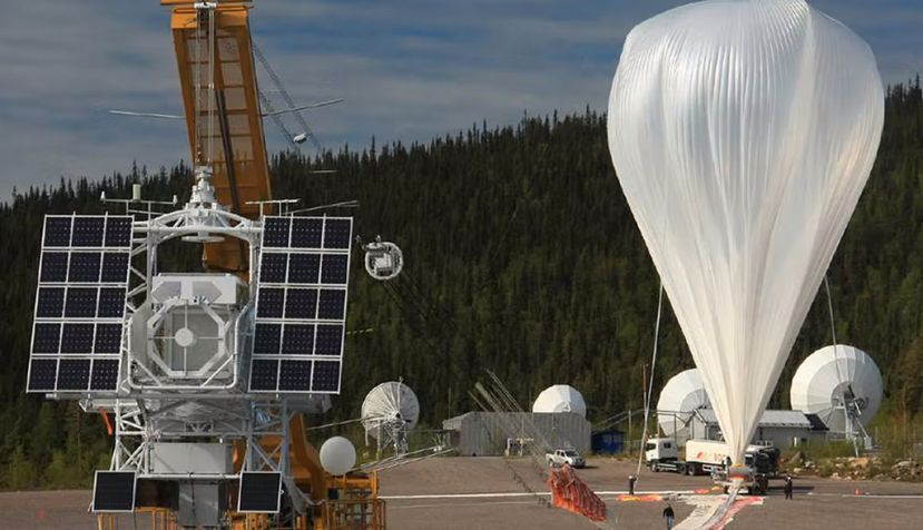 Lanzamiento de SUNRISE I desde el Centro Espacial de Esrange, Suecia (2008) S. Solanki/MPS