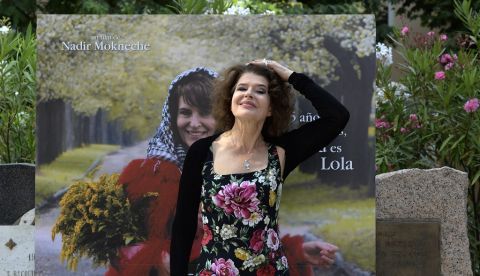 Musa del cine francés, la actriz Fanny Ardant, que ha trabajado con Truffaut, Resnais, Costa-Gavras o Ettore Scola, habla con Efe de la película "Lola Pater" en la que da vida a una mujer transexual que se reencuentra con su hijo tras haber cambiado de sexo. EFE 	
