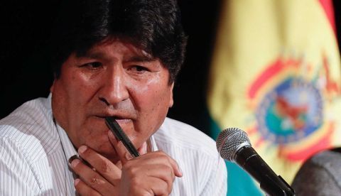 Evo Morales en una imagen de archivo.