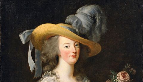 Retrato de María Antonieta (Marie-Louise-Élisabeth Vigée-Lebrun, 1783). Wikimedia Commons