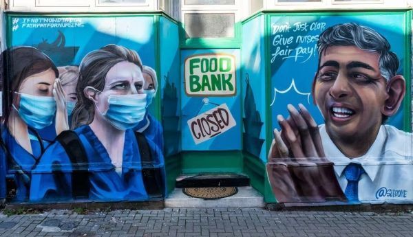 NHS workers would be subject to tough new strike laws being proposed by prime minister Rishi Sunak. Alamy/Stephen Bell
