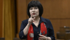 La ministre Ginette Petitpas Taylor, responsable de la Loi sur les langues officielles s'adresse à la Chambre des communes le 2 juin 2023. CP/Justin Tang