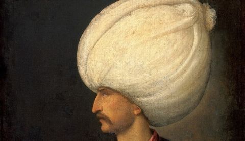 Retrato de Solimán hacia 1530, hecho por Tiziano. / Wikipedia