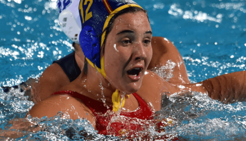 La jugadora de waterpolo española Paula Leitón fue objeto de mensajes ofensivos en las redes durante los Juegos Olímpicos de París. katacarix/Shutterstock